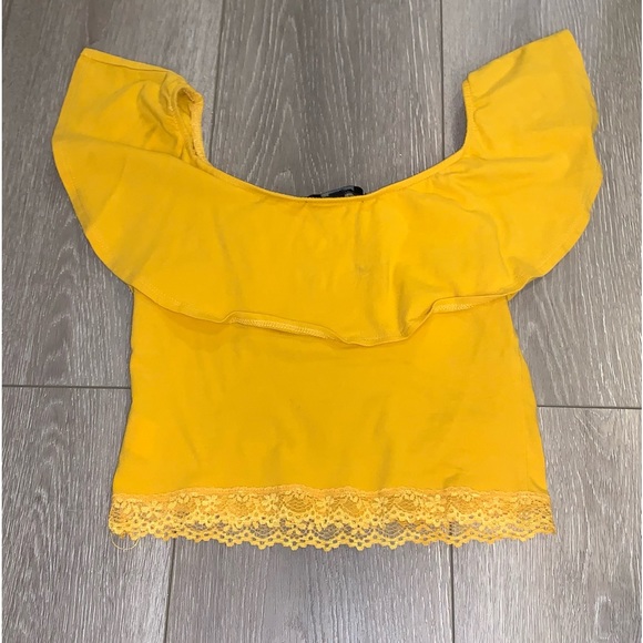 Flow cropped blouse/shirt - Picture 2 of 3